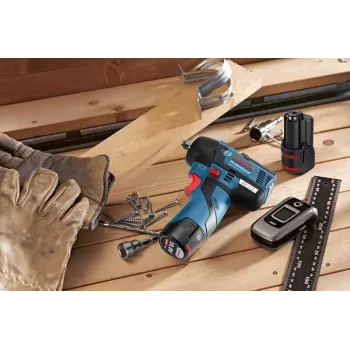 BOSCH GDR 12V-115 EC Παλμικό κατσαβίδι και μπουλονόκλειδο σε L-Boxx ( Solo )-06019E0102