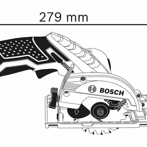 BOSCH GKS 12V-26 Li Δισκοπρίονο Μπαταρίας - L-Boxx (Solo)-06016A1002