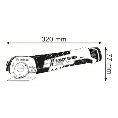 BOSCH GUS 12V-300 Li Ψαλίδι Γενικής Χρήσης L-Boxx (Solo)-06019B2905