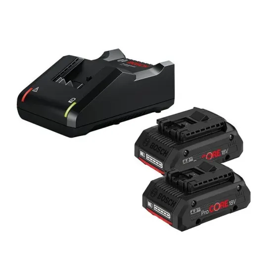 Bosch Σετ Φορτιστή GAL 18V-40 και 2 Μπαταριών ProCORE 18V 4.0Ah 1600A01BA3
