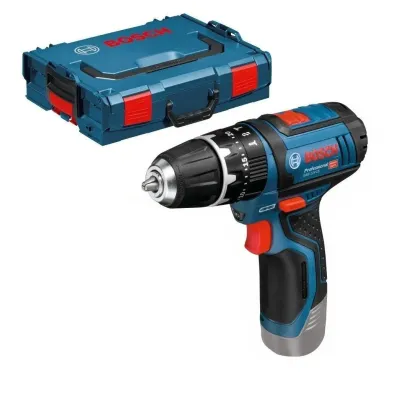 BOSCH GSB 12V-15 Professional - Κρουστικό δραπανοκατσάβιδο μπαταρίας (Solo) - L-Boxx 06019B690E
