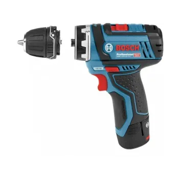 BOSCH GSB 12V-15 Professional - Κρουστικό δραπανοκατσάβιδο μπαταρίας (Solo) - L-Boxx 06019B690E