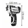 BOSCH GSB 12V-15 Professional - Κρουστικό δραπανοκατσάβιδο μπαταρίας (Solo) - L-Boxx 06019B690E