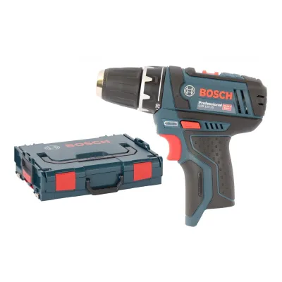 BOSCH GSR 12V-15 Δραπανοκατσάβιδο Μπαταρίας Professional (Solo)-L-Boxx-060186810D