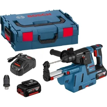 BOSCH - GBH 18V-26 F Περιστροφικό Πιστολέτο Μπαταρίας Professional σε L-Boxx (2x5.0Ah και 1x8.0Ah)-0615990K7Z