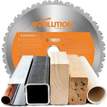 EVOLUTION  Συρόμενος Φαλτσοκόπτης 255mm RAGE R255 SMS+ 66.02110