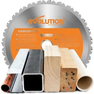 EVOLUTION  Συρόμενος Φαλτσοκόπτης 255mm RAGE R255 SMS+ 66.02110