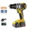 FF Group CHD/60-BL 20V PRO Δραπανοκατσάβιδο κρουστικό μπαταρίας Brushless 20 Volt  (2x5.0Αh) 43200