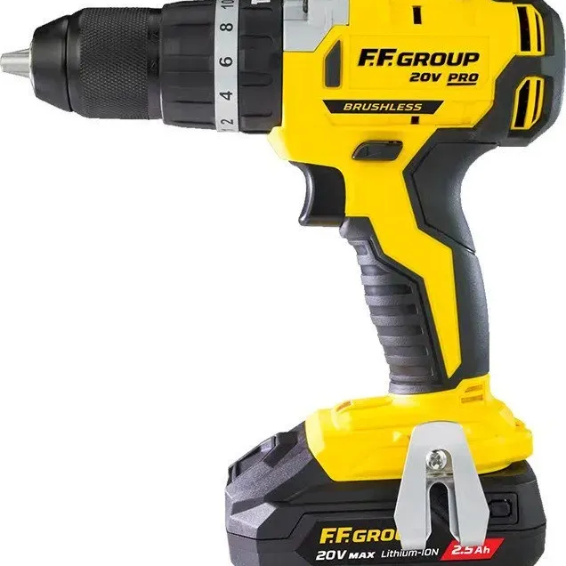 FF Group CHD-BL20V Plus Δραπανοκατσάβιδο Λιθίου Κρουστικό 2.5Ah 41317