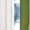Inox Kiss Πόρτα PVC 91x220cm Χρώμα Λευκό του Πάγου DO300