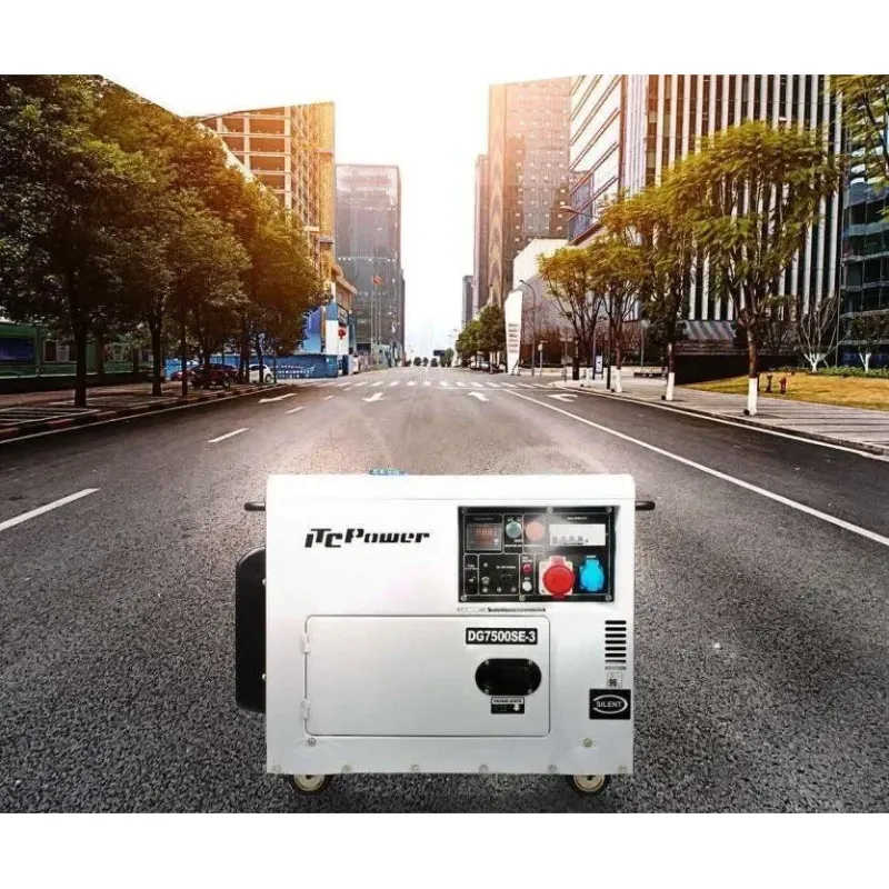 ITC POWER Ηλεκτροπαραγωγό ζεύγος DG7800SE 02DG7800SE