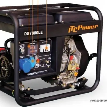 ITC POWER Ηλεκτροπαραγωγό ζεύγος DG7800LE 02DG7800LE