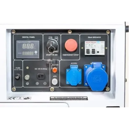 ITC POWER Ηλεκτροπαραγωγό ζεύγος DG7800SE 02DG7800SE