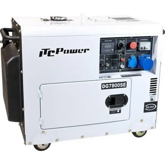 ITC POWER Ηλεκτροπαραγωγό ζεύγος DG7800SE 02DG7800SE