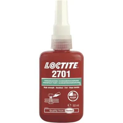 LOCTITE 2701 50ML ΑΣΦΑΛΙΣΤΙΚΟ ΣΠΕΙΡΩΜΑ ΥΨΗΛΟΥ ΒΑΘΜΟΥ ΚΟΚΚΙΝΟ 