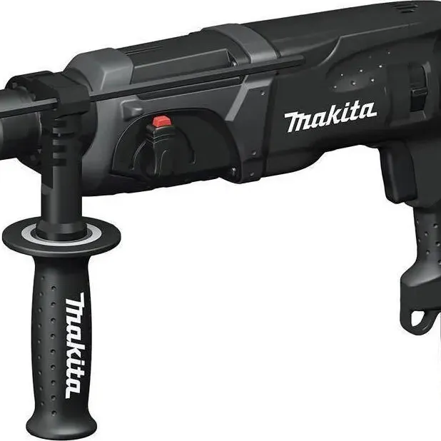 MAKITA Μαύρη Έκδοση Περιστροφικό Πιστολέτο 780W, SDS-Plus + σετ Τρυπάνια HR2470BX40 