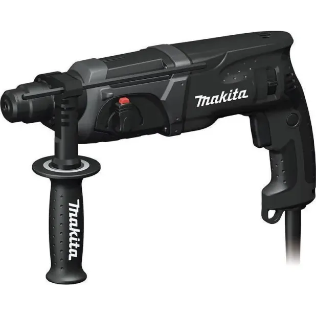 MAKITA Μαύρη Έκδοση Περιστροφικό Πιστολέτο 780W, SDS-Plus + σετ Τρυπάνια HR2470BX40 