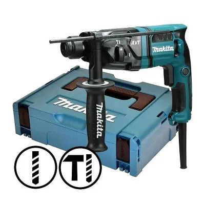 MAKITA Πνευματικό Πιστολέτο 2 Λειτουργιών SDS-Plus 470W σε Makpac HR1841FJ 