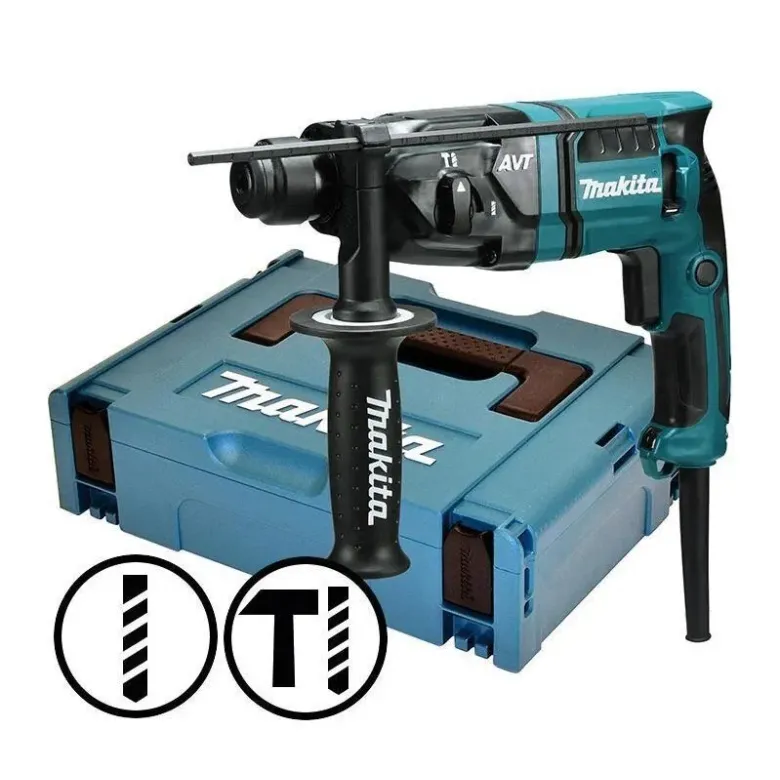 MAKITA Πνευματικό Πιστολέτο 2 Λειτουργιών SDS-Plus 470W σε Makpac HR1841FJ 