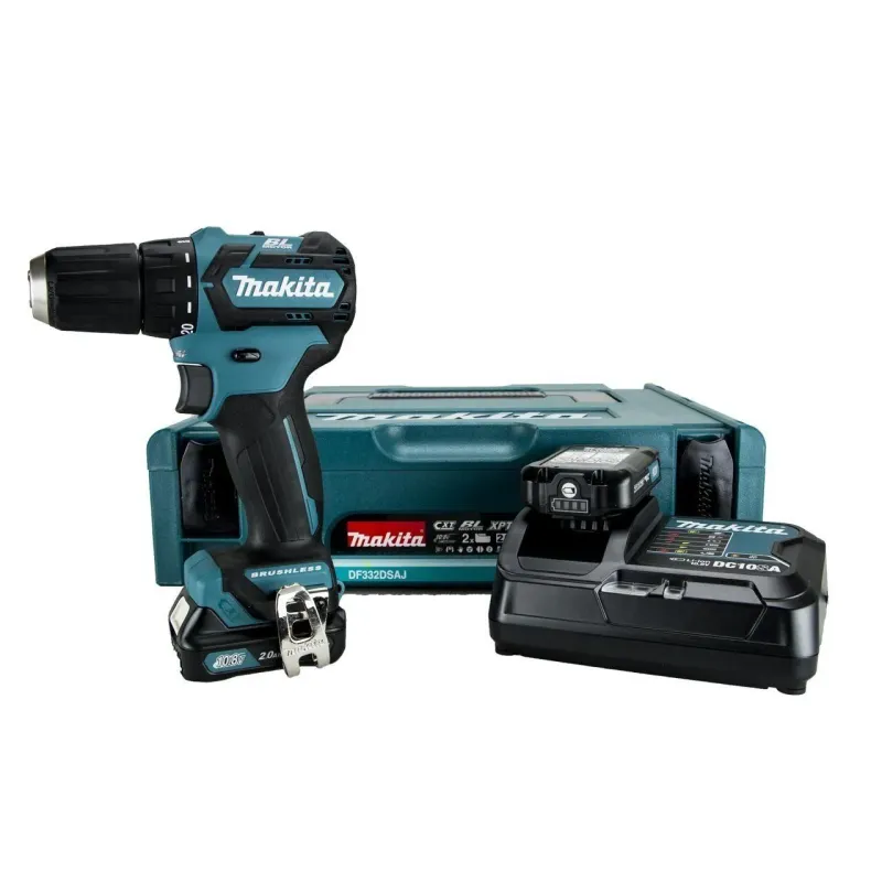 MAKITA ΔΡΑΠΑΝΟΚΑΤΣΑΒΙΔΟ 10.8V CXT 2X2.0AH MAKPAC KIT DF332DSAJ