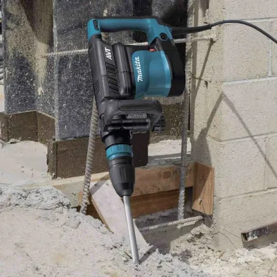 MAKITA Κατεδαφιστικό Πιστολέτο SDS-MAX 1300W με AVT και Κιτ Συλλογής Σκόνης HM1111CV