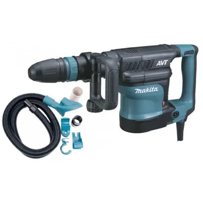 MAKITA Κατεδαφιστικό Πιστολέτο SDS-MAX 1300W με AVT και Κιτ Συλλογής Σκόνης HM1111CV