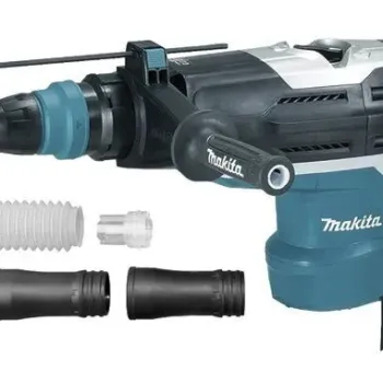 MAKITA Κρουστικό Περιστροφικό Πιστολέτο με AVT 1510W / 52mm με Κιτ Συλλογής Σκόνης HR5212CV 