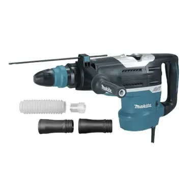 MAKITA Κρουστικό Περιστροφικό Πιστολέτο με AVT 1510W / 52mm με Κιτ Συλλογής Σκόνης HR5212CV 