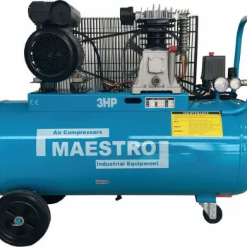 MAESTRO MAESTRO MAC 100BD ΑΕΡΟΣΥΜΠΙΕΣΤΗΣ ΜΕ ΙΜΑΝΤΑ  3.0hp 100Lt 200103
