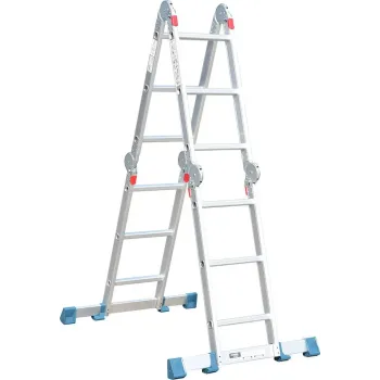BORMANN PRO BHL5050 Σκάλα πολυμορφική αλουμινίου 4x4 029618