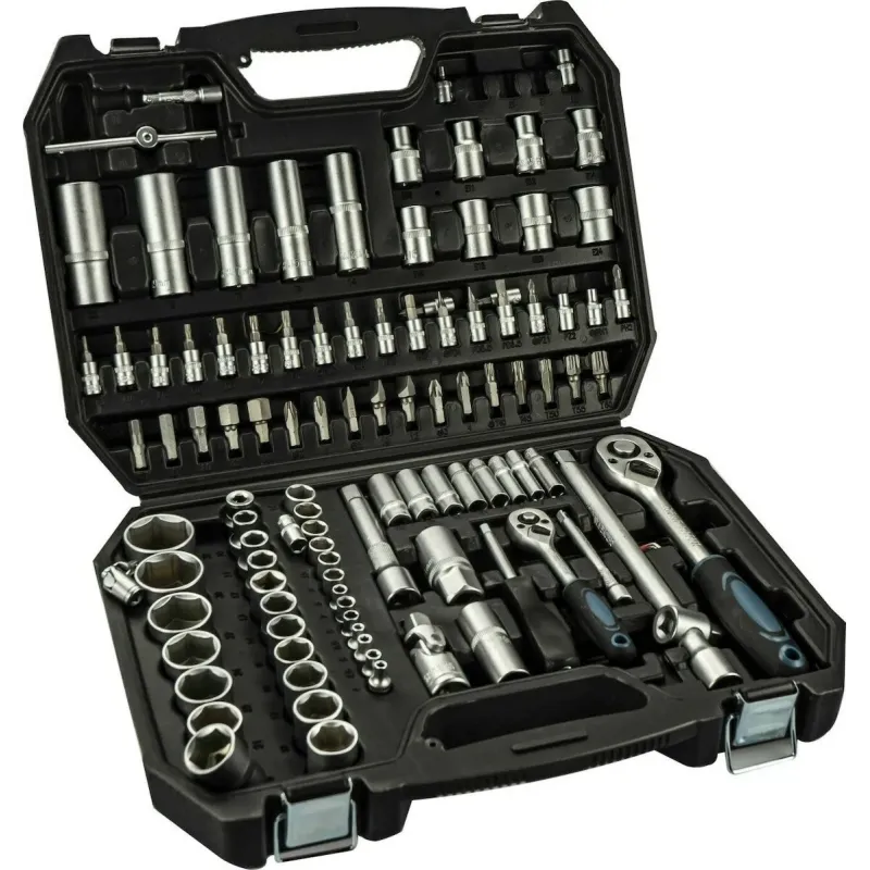 BORMANN PRO BHT5180 Καρυδάκια 1/2   - 1/4   Με Καστάνια Και Προέκταση 110τμχ 028239