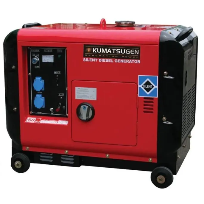 Kumatsugen -  GP8000MA Γεννήτρια πετρελαίου με μίζα AVR-003809