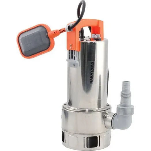 NAKAYAMA NP1060 ΑΝΤΛΙΑ ΑΚΑΘΑΡΤΩΝ INOX 1100W 019916