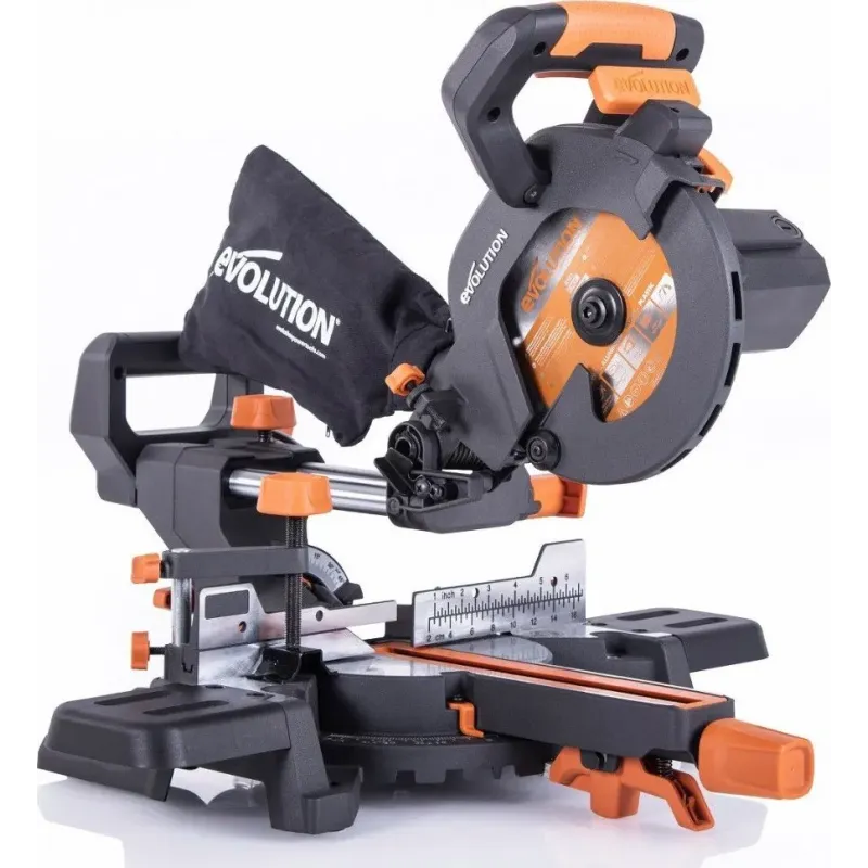 EVOLUTION Φαλτσοκόπτης Συρόμενος R185SMS+ με Δίσκος 185mm Κοπής Πολλαπλων Υλικών FURY MULTI ή RAGEBLADE185DIAMOND 66.999911