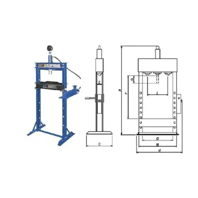 MULTI Υδραυλική Πρέσα 12 ton 80410