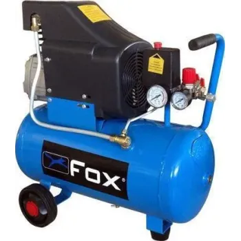 FOX Αεροσυμπιεστης Μονομπλοκ Ψύξη με Λάδι 2hp FL24/2