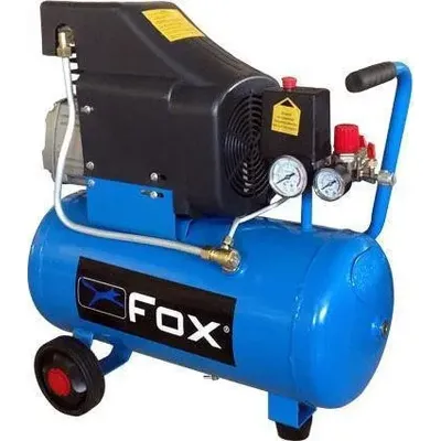 FOX Αεροσυμπιεστης Μονομπλοκ Ψύξη με Λάδι 2hp FL24/2