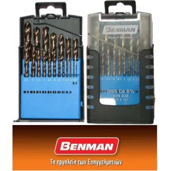 BENMAN Σετ τρυπάνια κοβαλτίου 74677