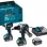 MAKITA DLX2418TJ ΣΕΤ 18V/5.0Ah DHP486+DTD153+3xBL1850B+DC18RC+MAKPAC  