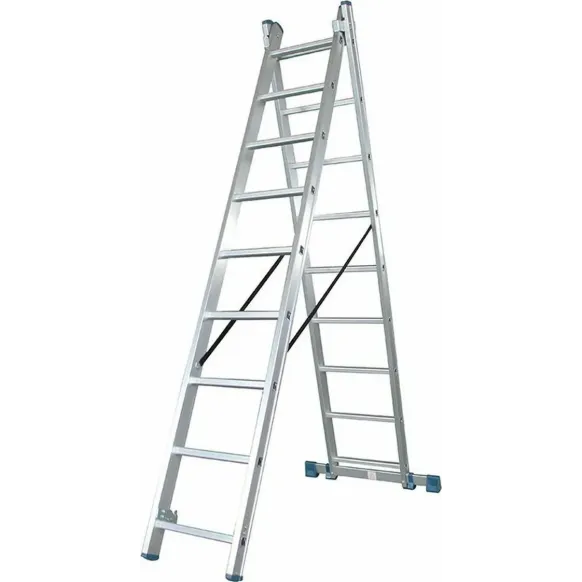 Bormann BHL5130 Διπλή Σκάλα Αλουμινίου 2x9 029694