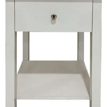 Κομοδίνο Simple Λευκό 033448