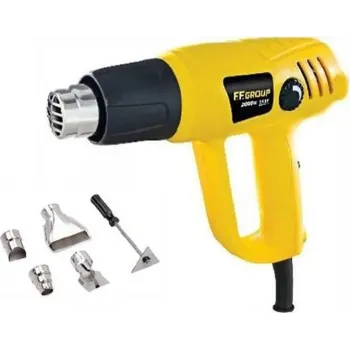 FF Group Πιστόλι Θερμού Αέρα HG 2000 EASY 2000W 41350