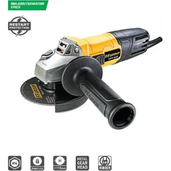 FF GROUP AG 115/750 PLUS Φ115 750W ΓΩΝΙΑΚΟΣ ΤΡΟΧΟΣ 41628
