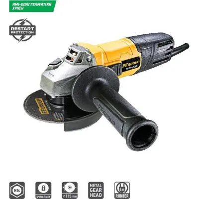FF GROUP AG 115/750 PLUS Φ115 750W ΓΩΝΙΑΚΟΣ ΤΡΟΧΟΣ 41628