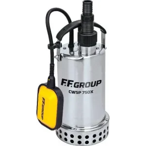 FF GROUP DWSP 1100X ΑΝΤΛΙΑ ΥΠΟΒΡΥΧΙΑ ΑΚΑΘΑΡΤΩΝ ΥΔΑΤΩΝ ΑΝΟΞΕΙΔΩΤΗ ΜΕ ΦΛΟΤΕΡ 1100W 43481