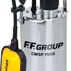 FF GROUP DWSP 1100X ΑΝΤΛΙΑ ΥΠΟΒΡΥΧΙΑ ΑΚΑΘΑΡΤΩΝ ΥΔΑΤΩΝ ΑΝΟΞΕΙΔΩΤΗ ΜΕ ΦΛΟΤΕΡ 1100W 43481