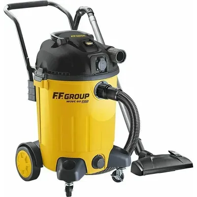 FFGROUP WDVC 60 PRO Σκούπα Υγρών-Στερεών και Ηλεκτρικών Εργαλείων 1200W 60Lt  43503
