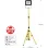 FF GROUP ΠΡΟΒΟΛΕΑΣ LED ΜΕ ΡΥΘΜΙΖΟΜΕΝΟ ΤΡΙΠΟΔΟ 50W 45271