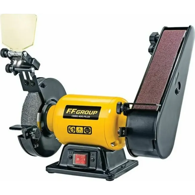 FF GROUP CBBG 400 PLUS Δίδυμος Τροχός Με Ταινιολειαντήρα 400W 45524
