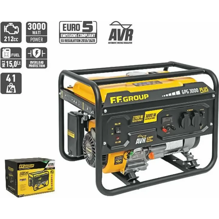 FF Group GPG 3000 Plus Γεννήτρια Βενζίνης Τετράχρονη46093